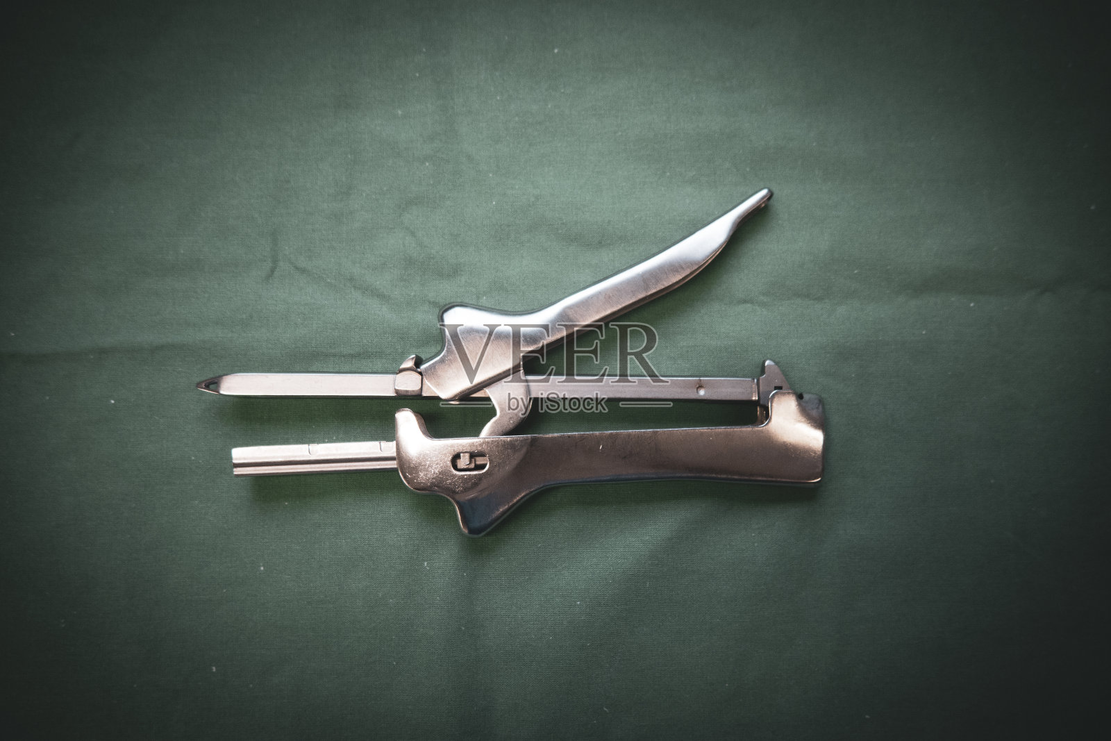 用于外科缝合的GIA装置照片摄影图片