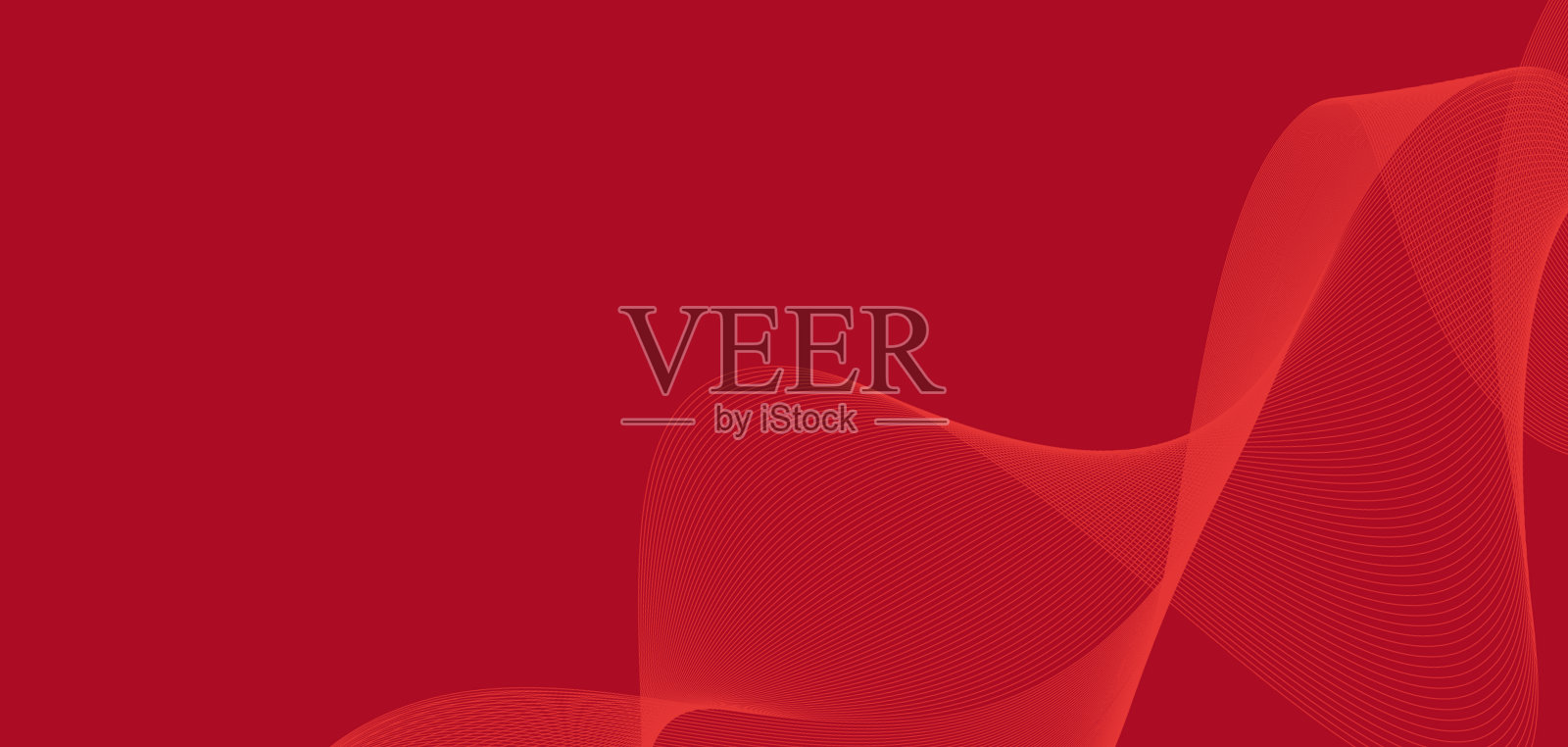 简约大气红色背景插画图片素材