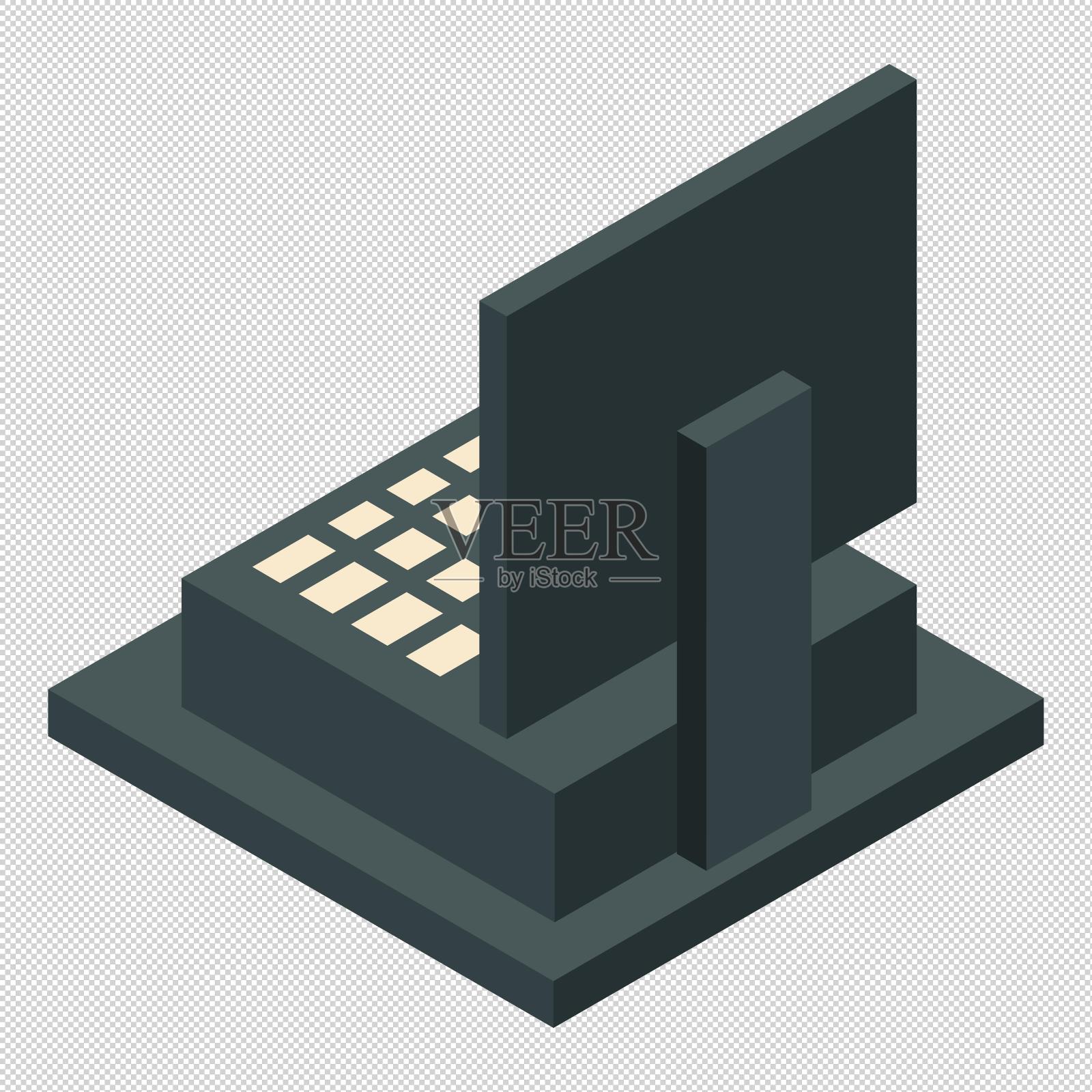 收银机收款机设计元素图片