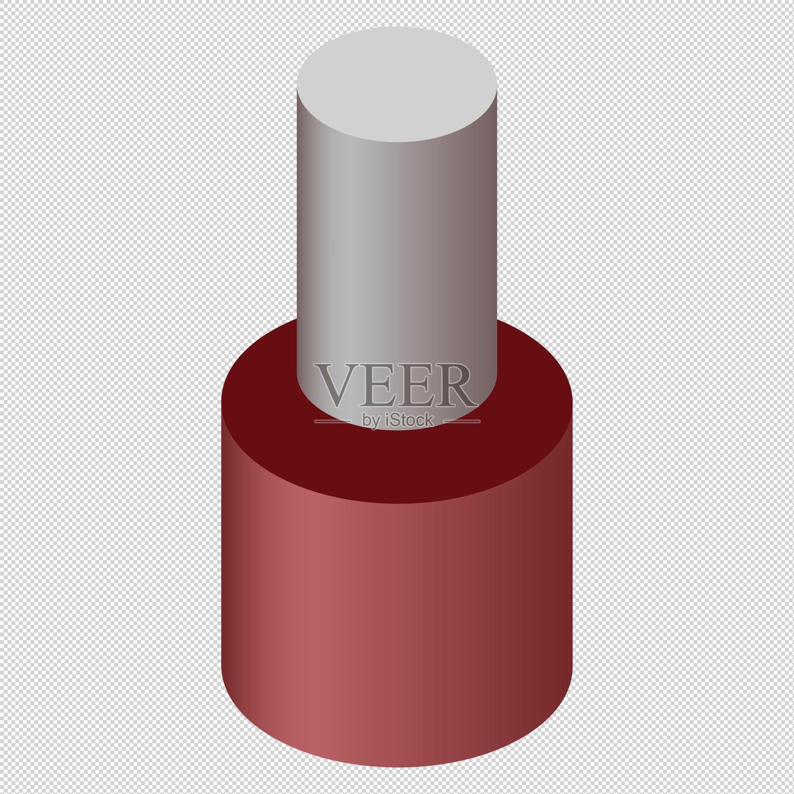 指甲油护甲油设计元素图片