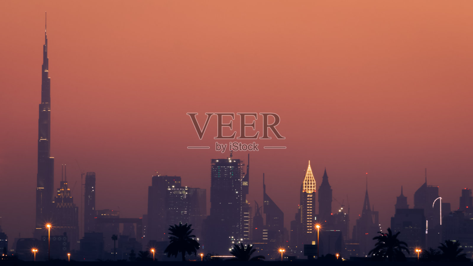 阿拉伯联合酋长国哈利法塔：全球旅游胜地照片摄影图片