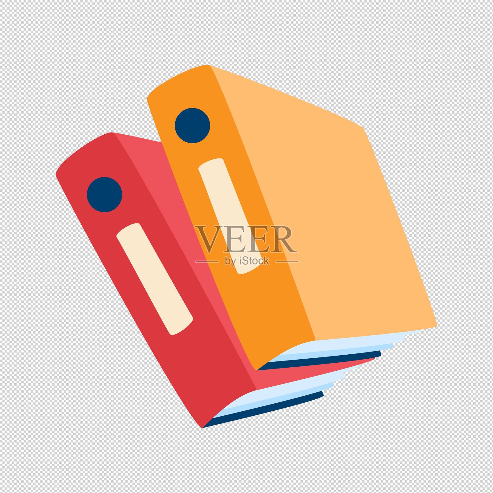 文件夹资料夹设计元素图片