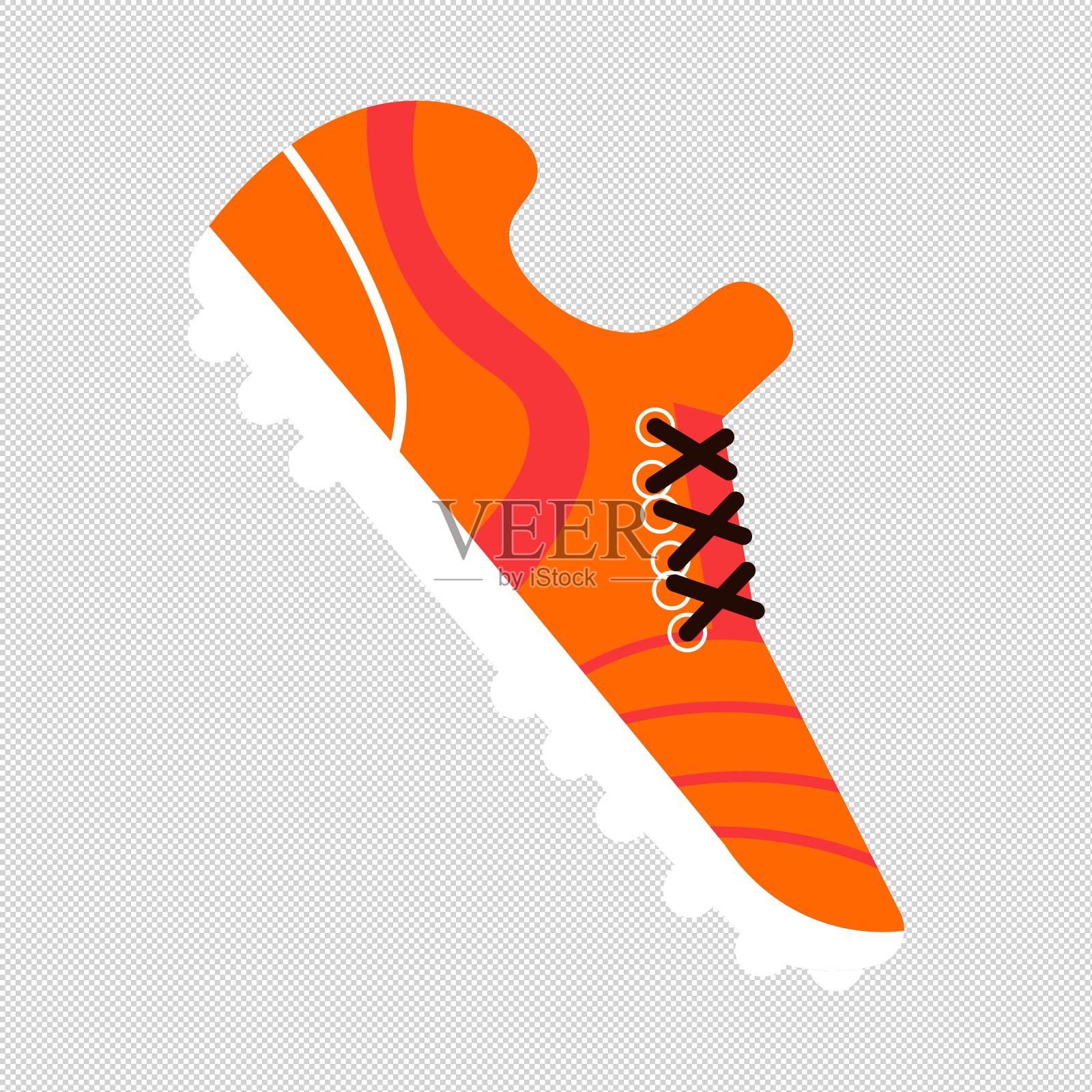 运动鞋足球鞋设计元素图片