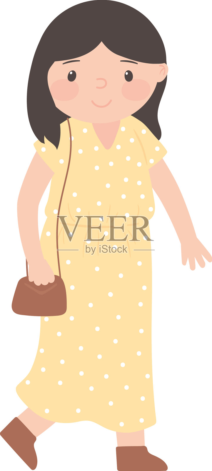 女人的手提包设计元素图片