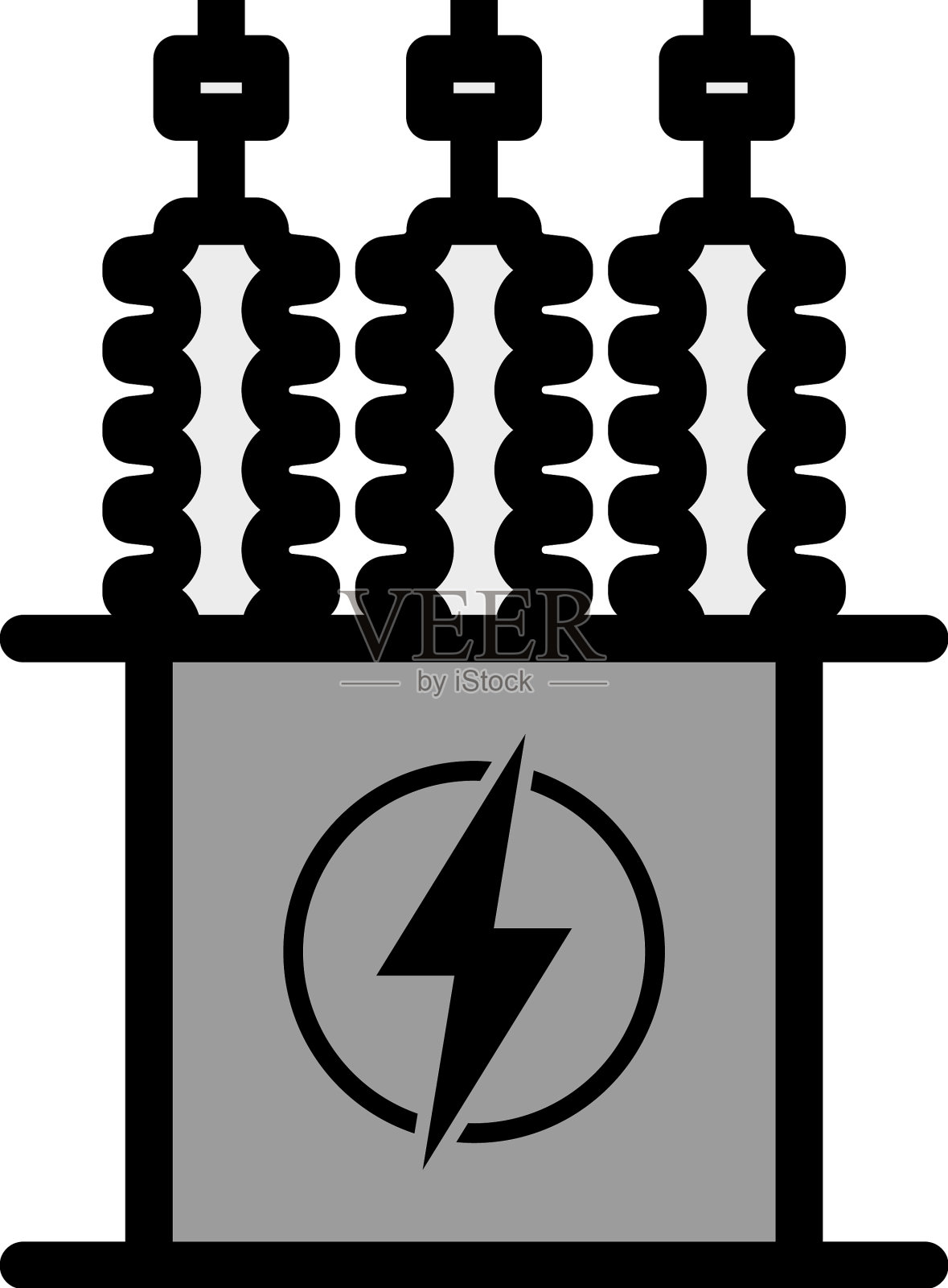 变压器的图标设计元素图片