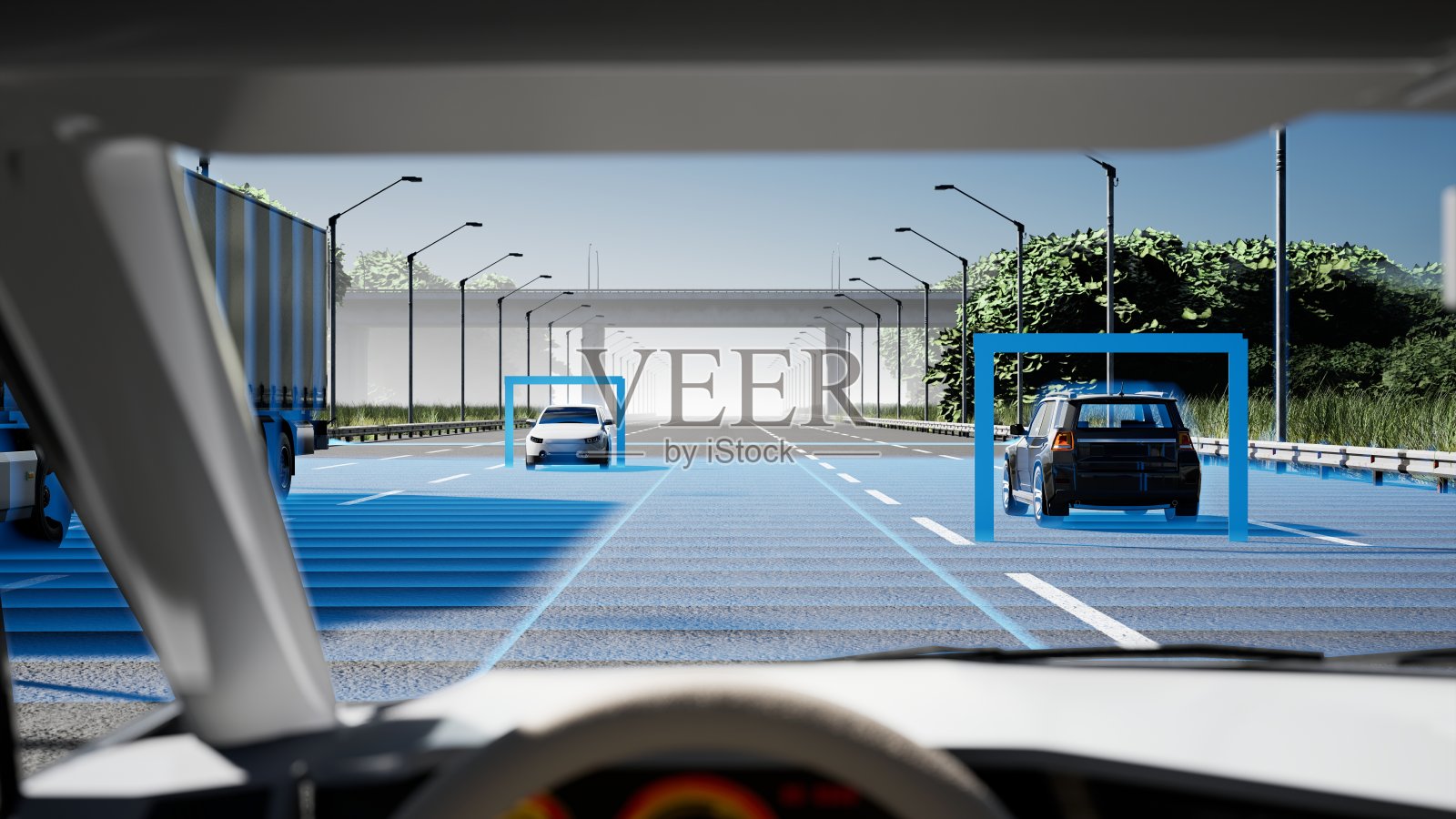 自动驾驶汽车照片摄影图片