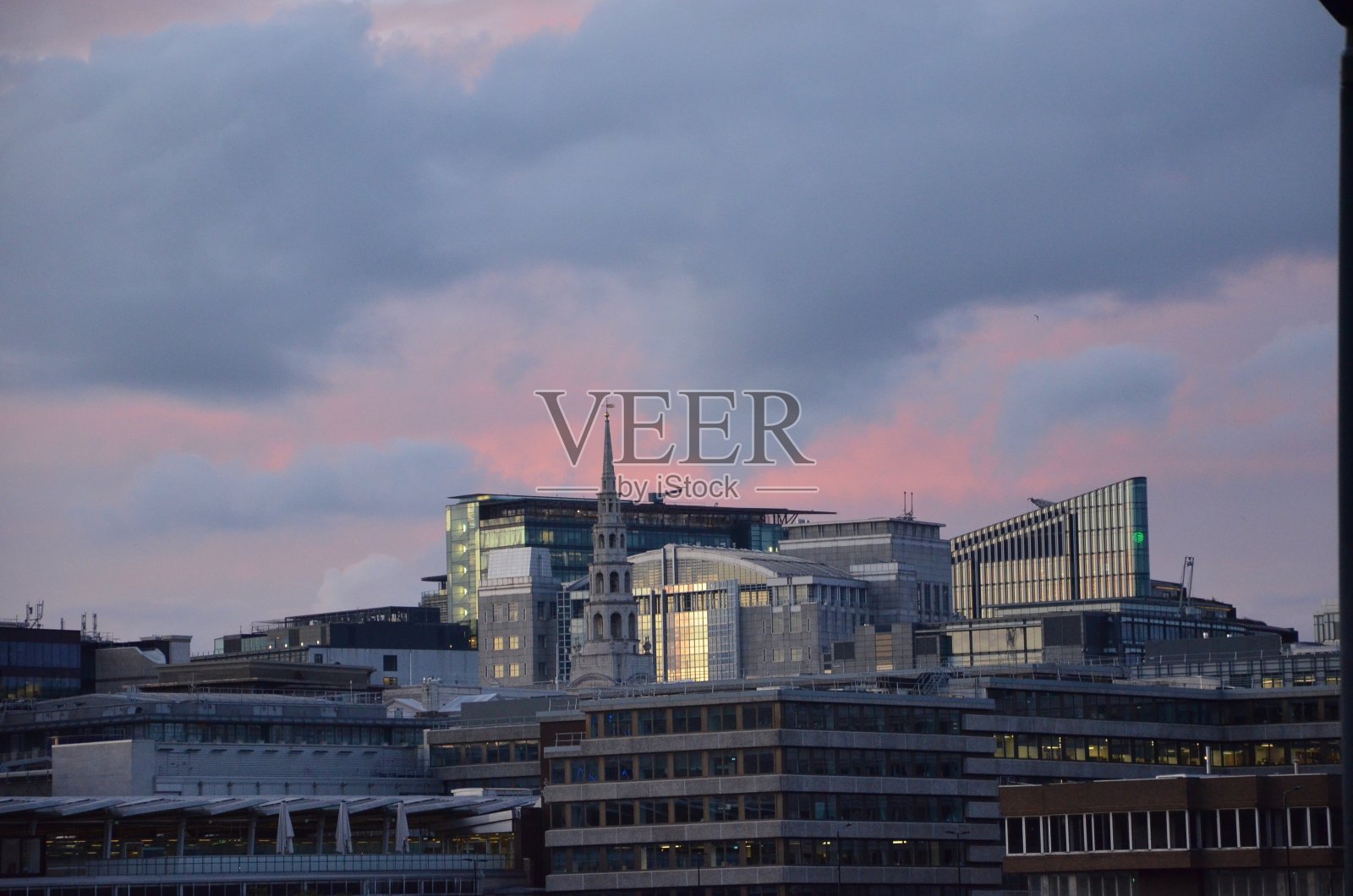 伦敦的天际线照片摄影图片