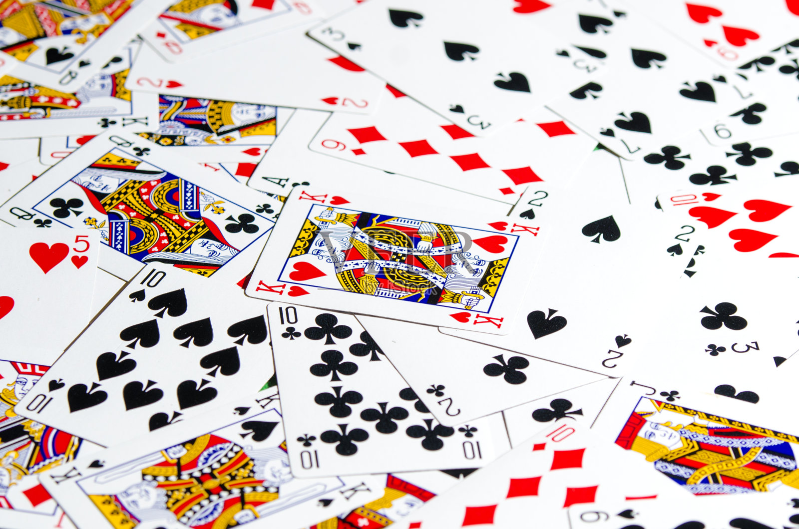 卡牌赌场游戏top view照片摄影图片