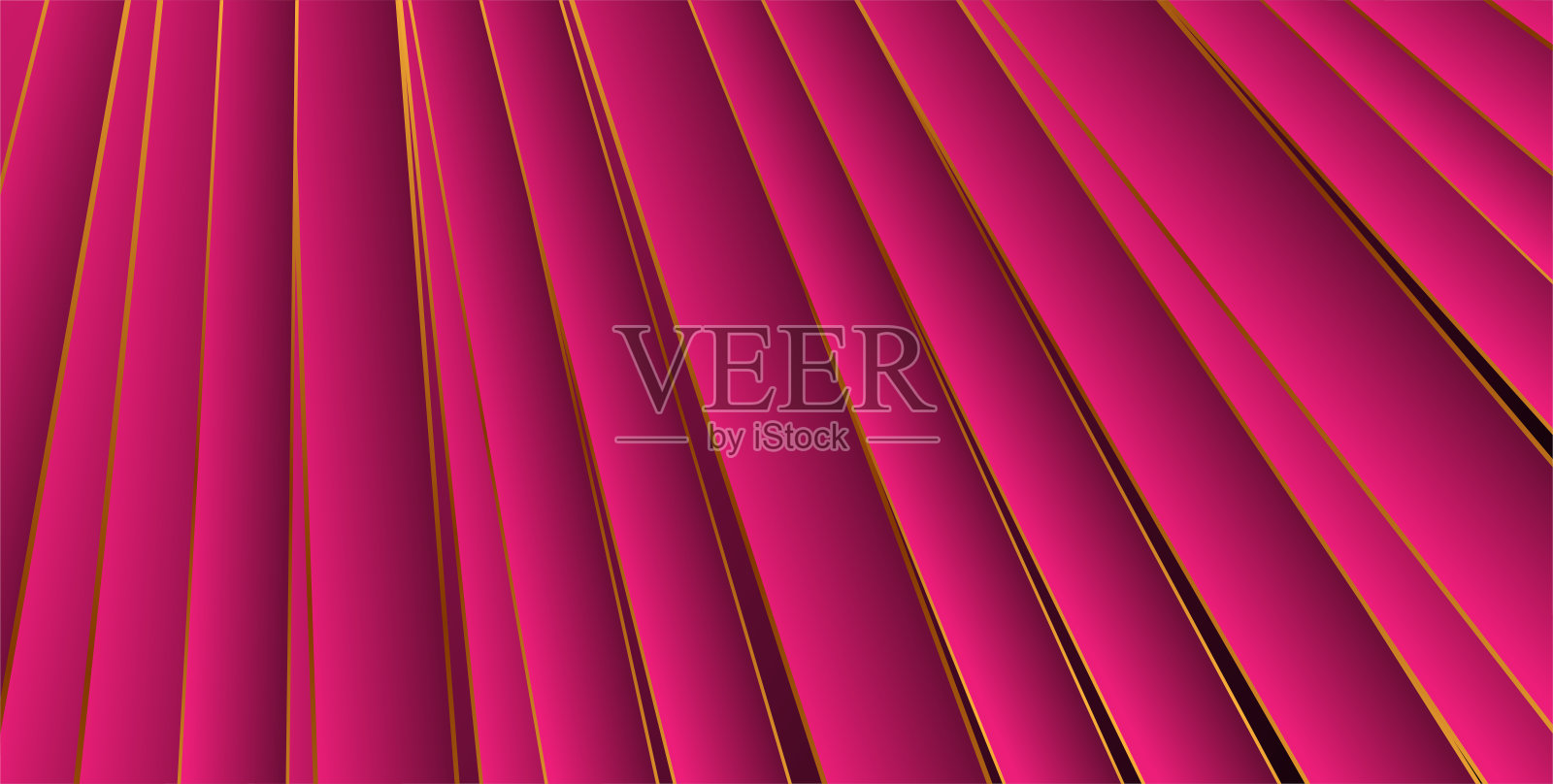 企业粉色和奢华金色条纹抽象背景插画图片素材
