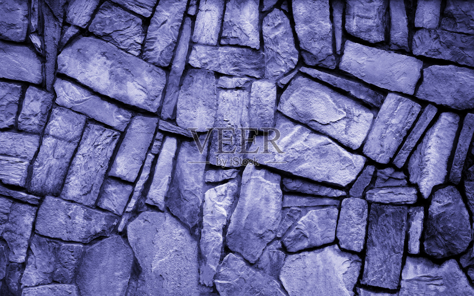 墙面采用天然石材，其砌筑方式为水泥石。概念-石材壁纸，背景和装饰，颜色2022非常接近薰衣草照片摄影图片