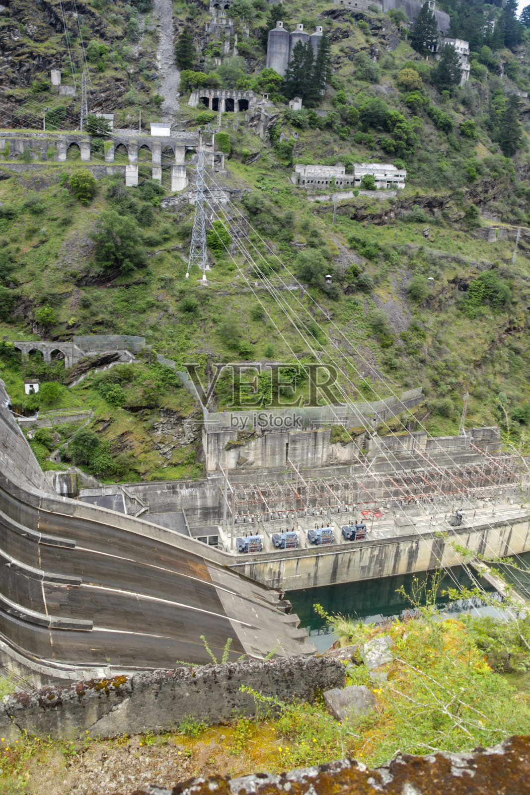 萨利梅水库的水坝照片摄影图片
