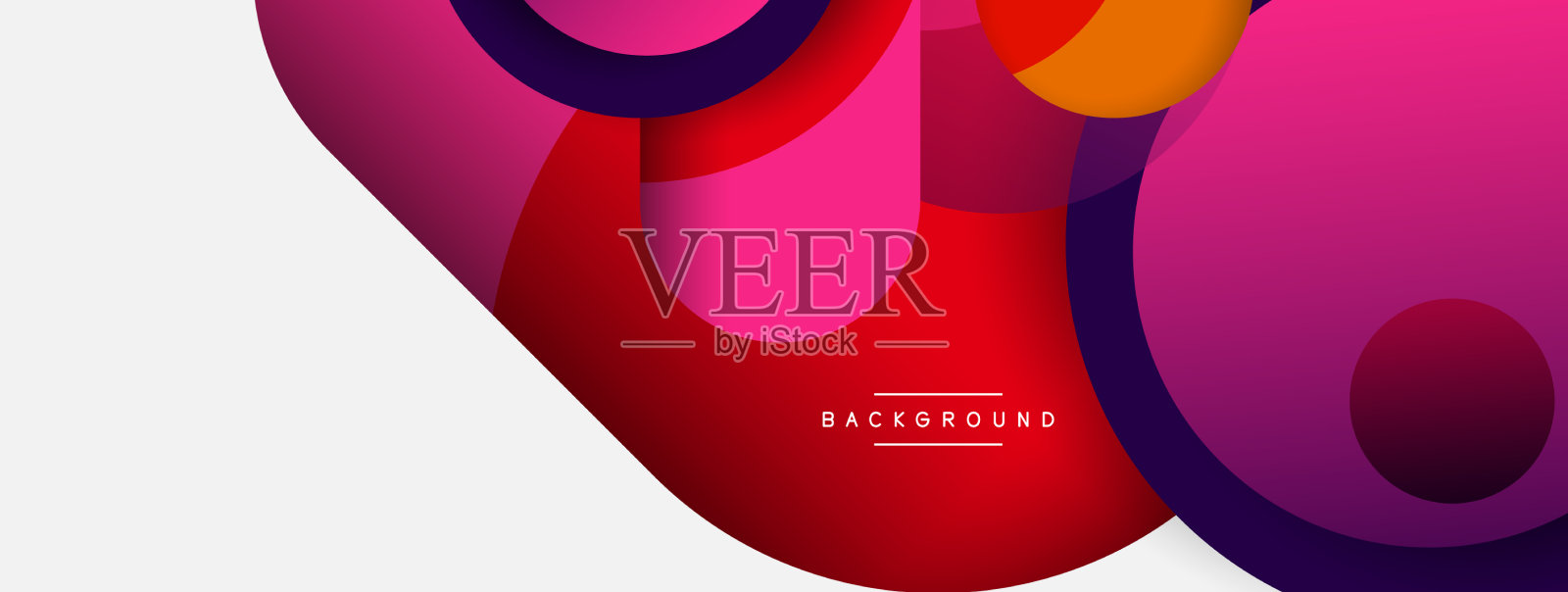 圆形状圆最小的几何插画图片素材