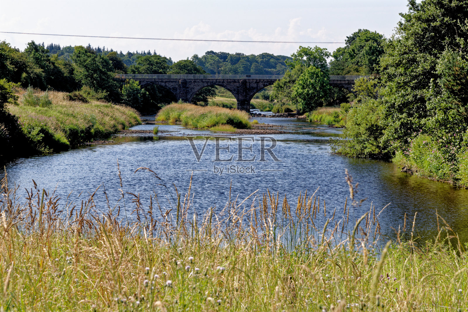 Laigh Milton高架桥-苏格兰-艾尔郡照片摄影图片