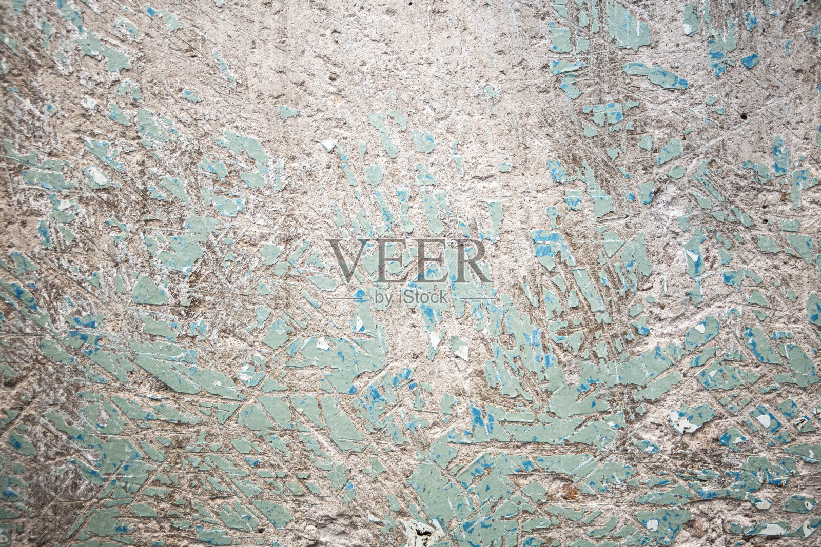 大修前打掉旧漆后的旧混凝土纹理照片摄影图片