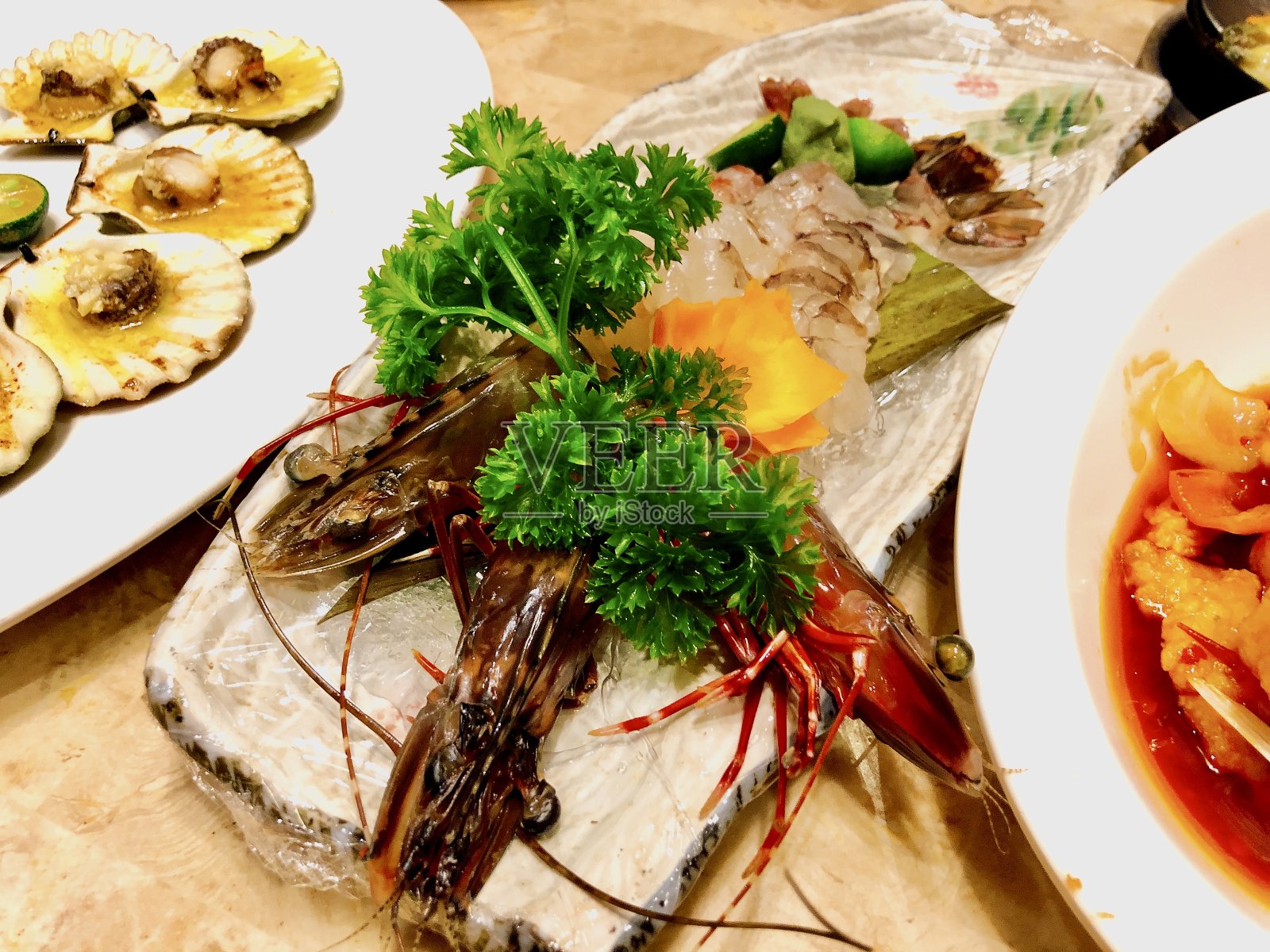 生龙虾照片摄影图片