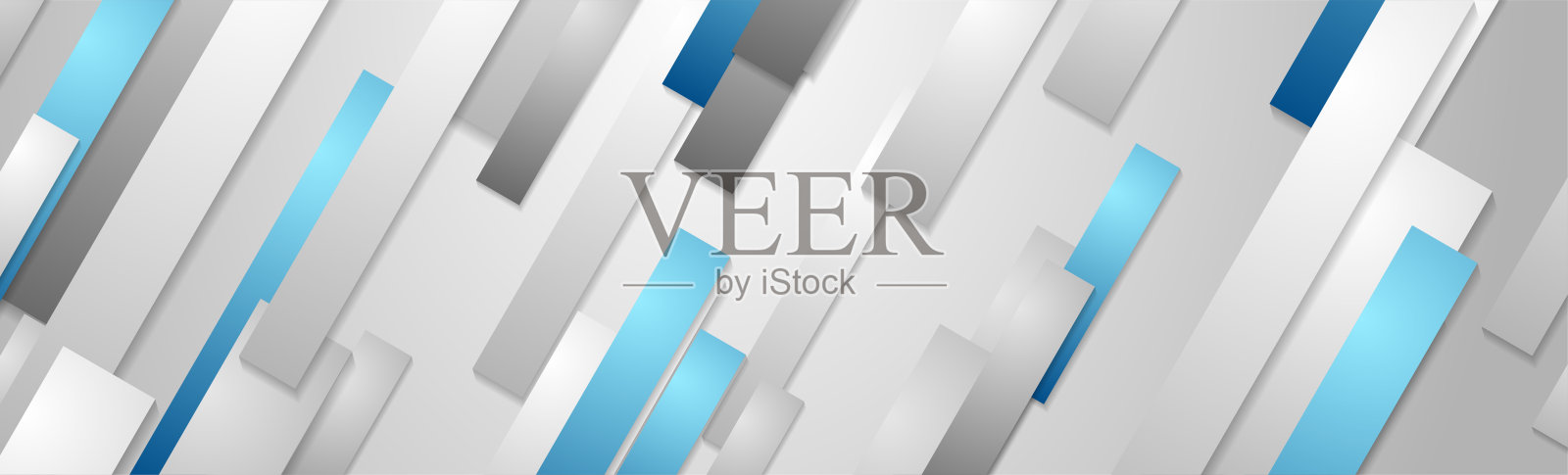 蓝灰色条纹技术几何抽象背景插画图片素材