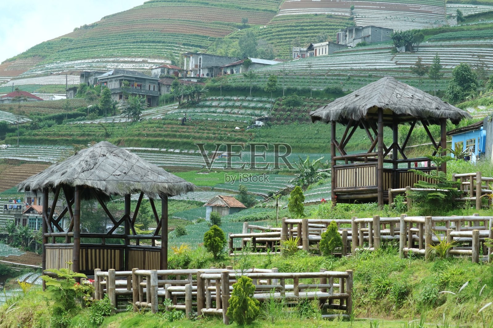 尼泊尔van java视图照片摄影图片