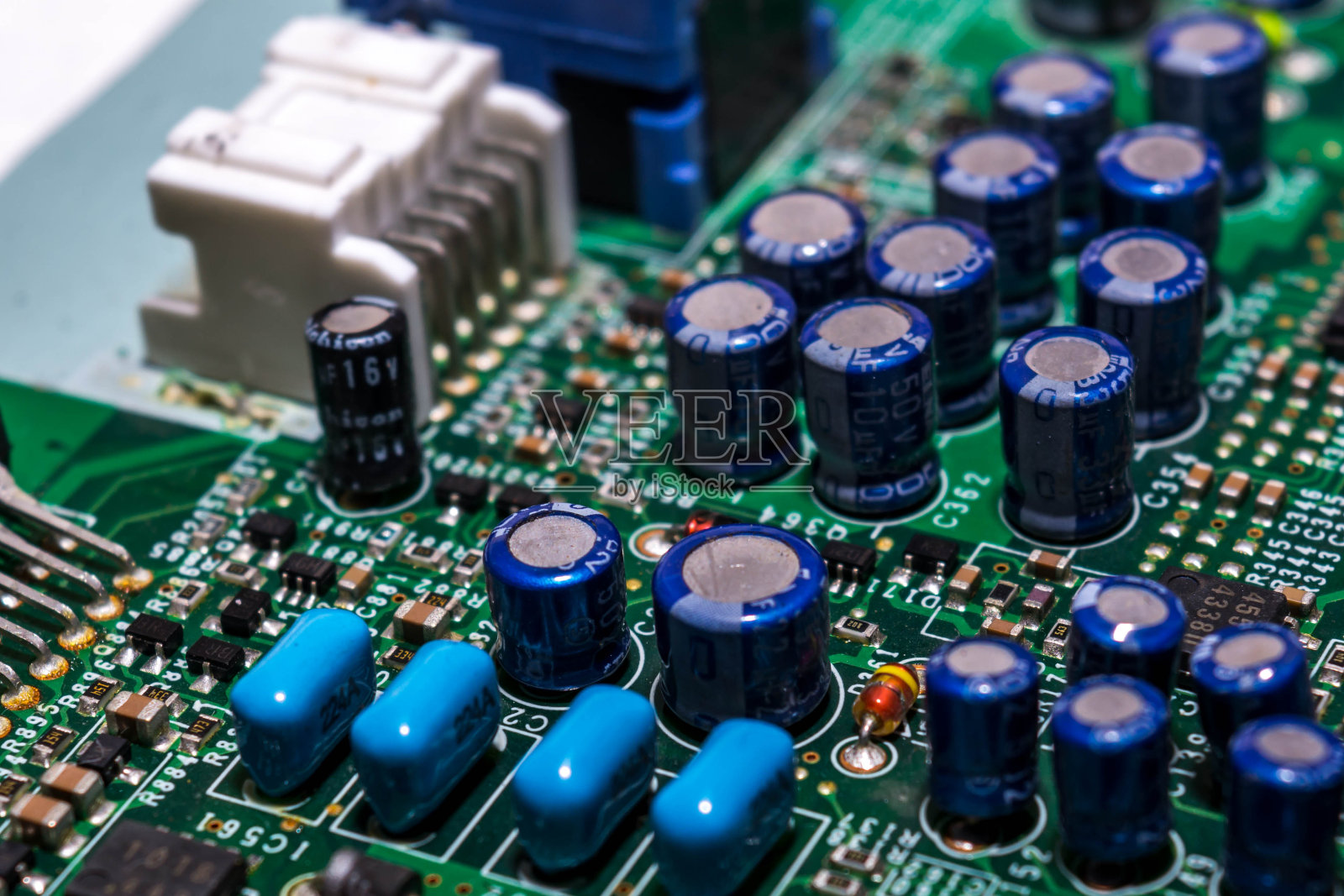 微电路照片摄影图片