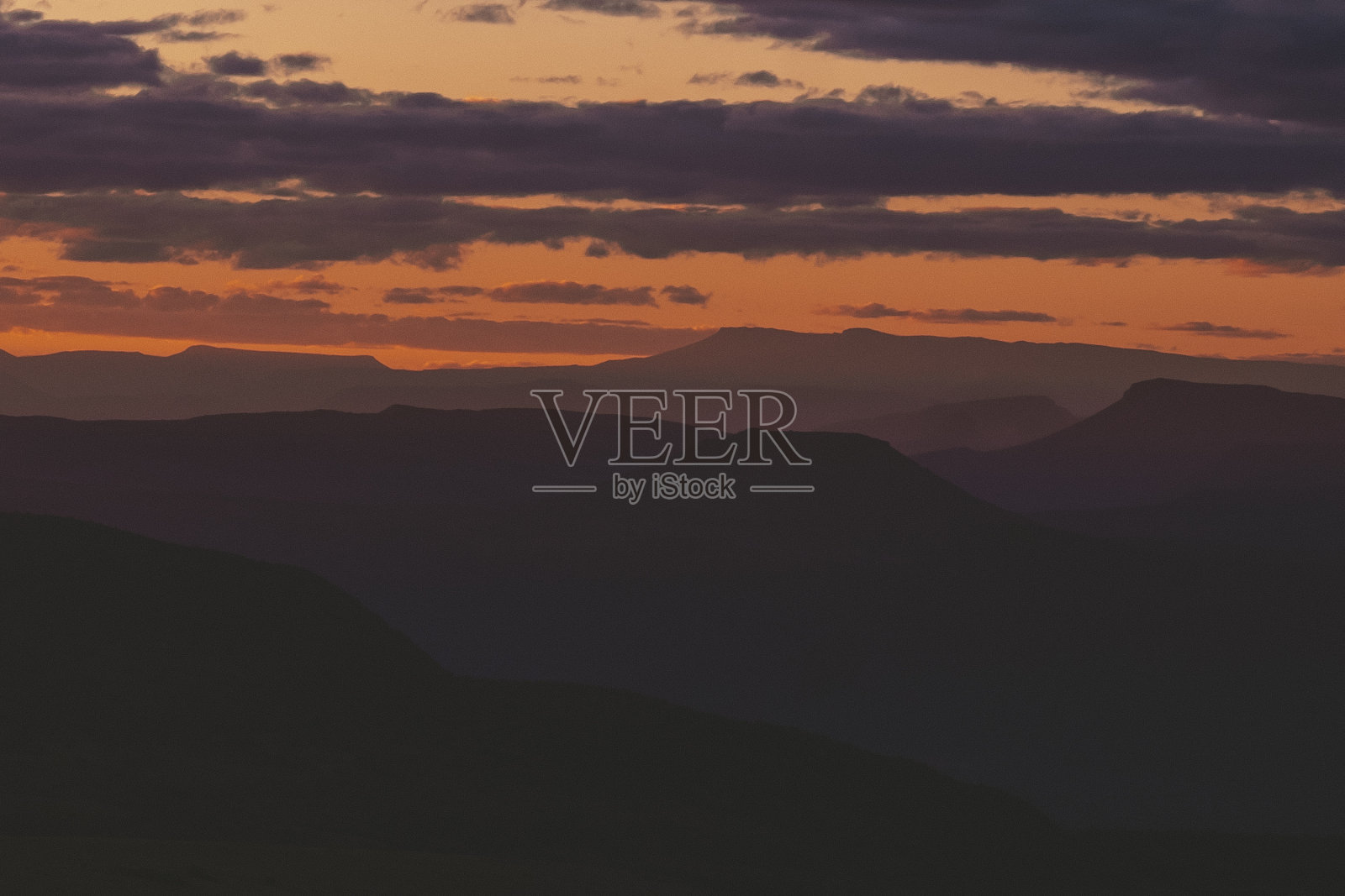 南非日落景观照片摄影图片