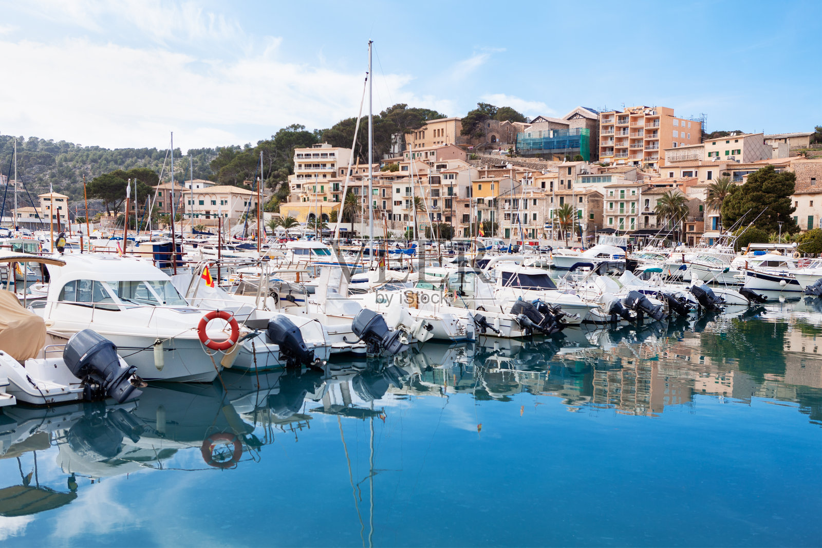 索勒·马略卡港照片摄影图片