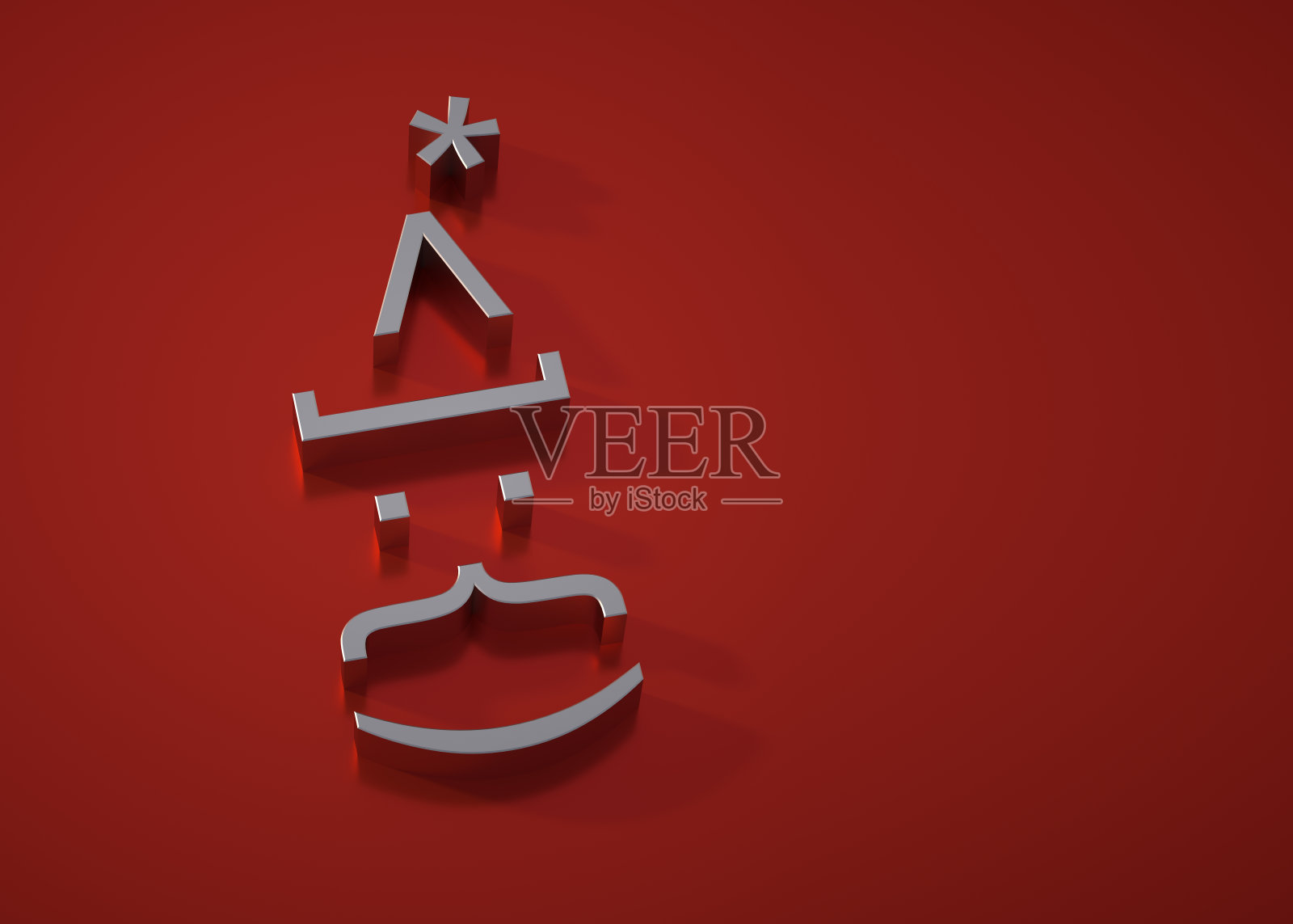 圣诞老人的表情符号照片摄影图片