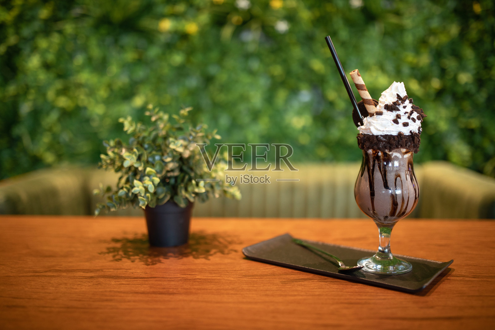 巧克力奶昔照片摄影图片