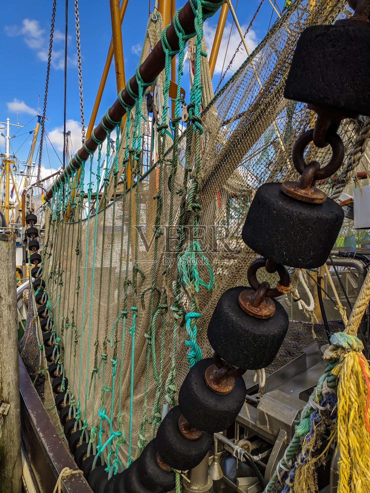 港口的渔船照片摄影图片