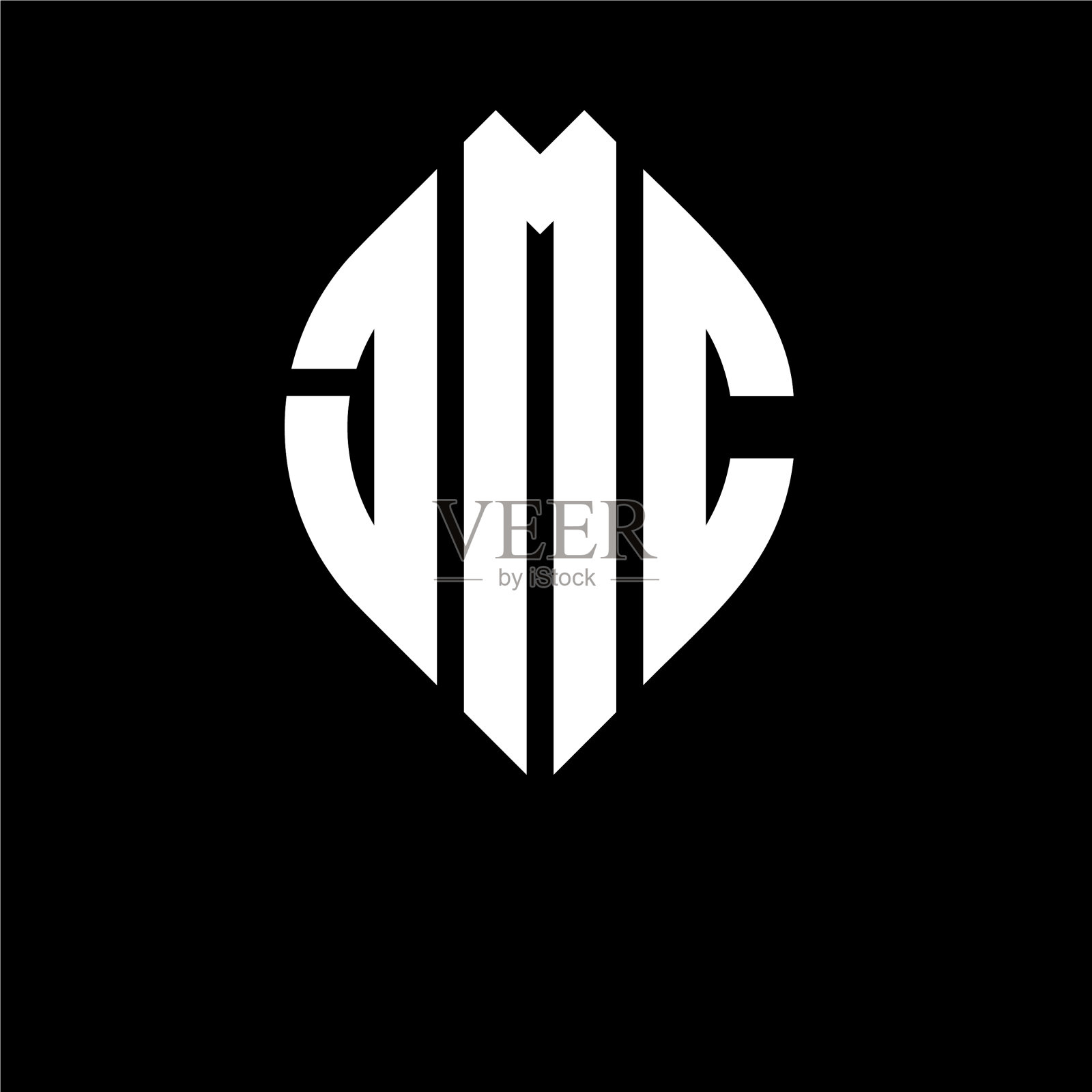 江铃圆形字母标志设计用圆形和插画图片素材