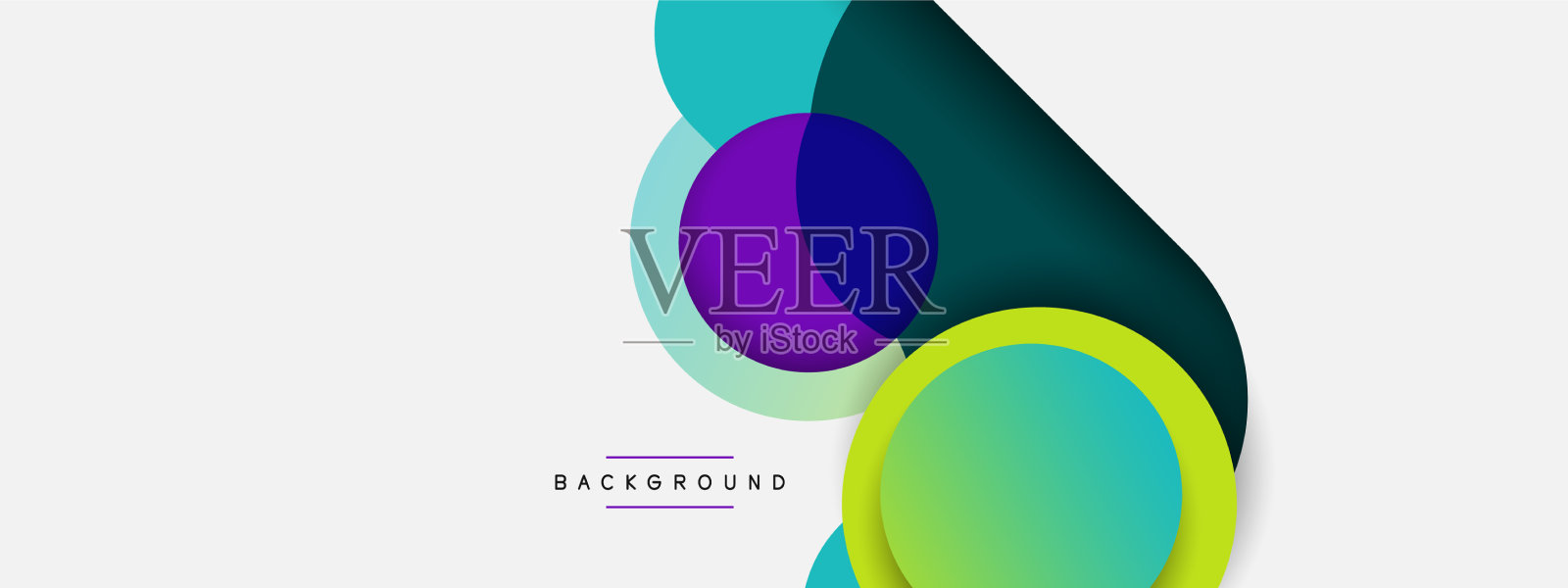 圆形状圆最小的几何插画图片素材