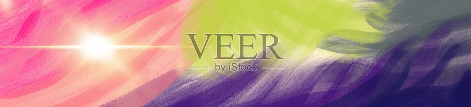 抽象纹理手绘背景，彩虹色，创意纹理背景，适用于海报、banner、卡片、剪贴簿插画图片素材