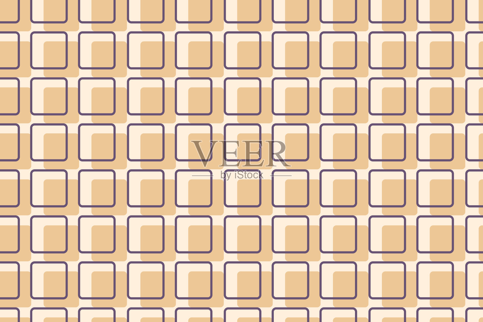 抽象几何复古背景。无缝图案与方格子。插画图片素材