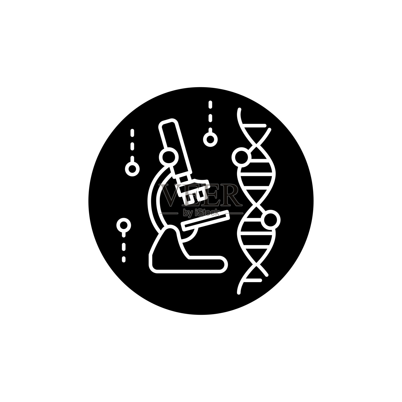 病理颜色线图标。网页，移动应用的象形图插画图片素材