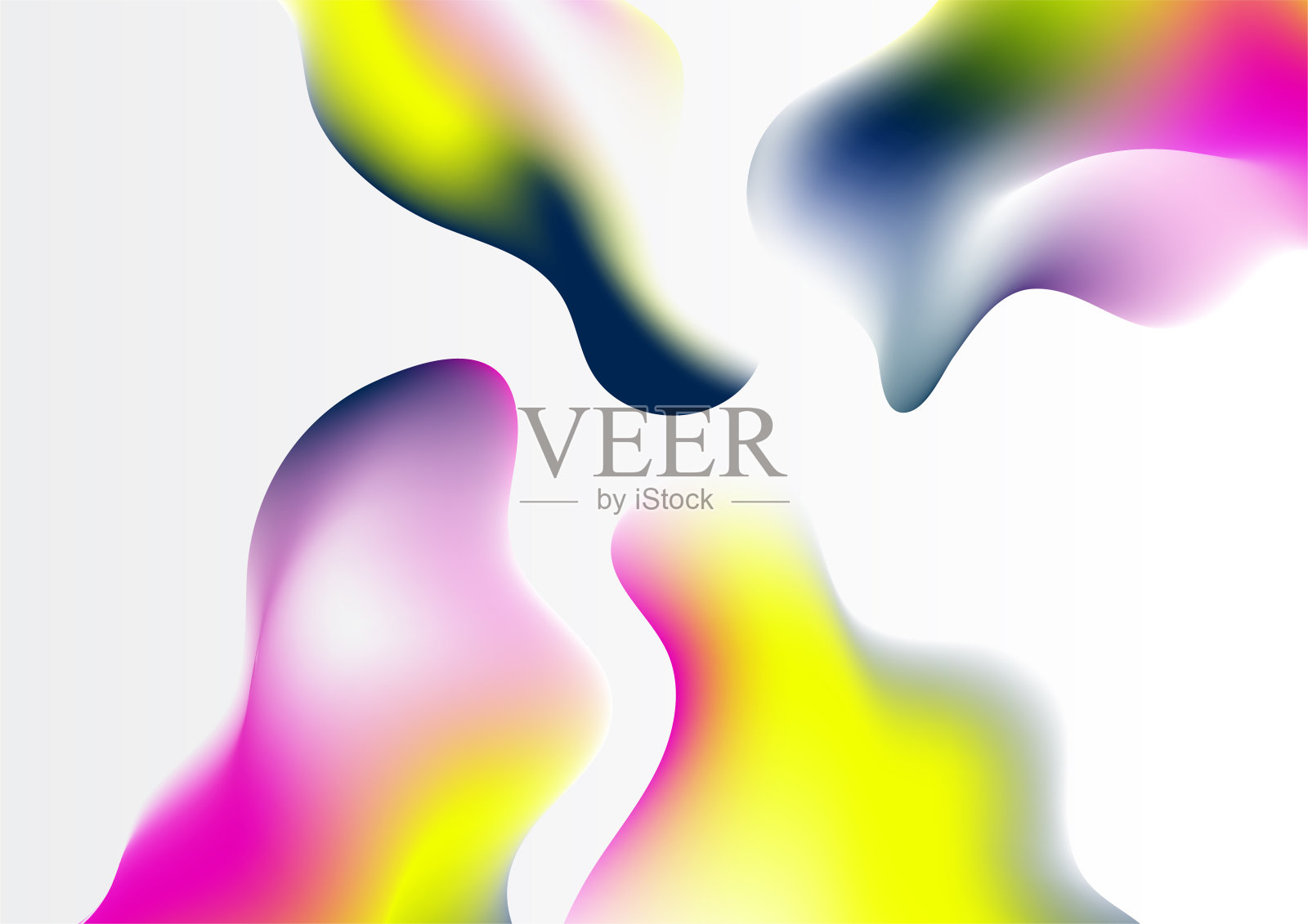 摘要液体背景插画图片素材