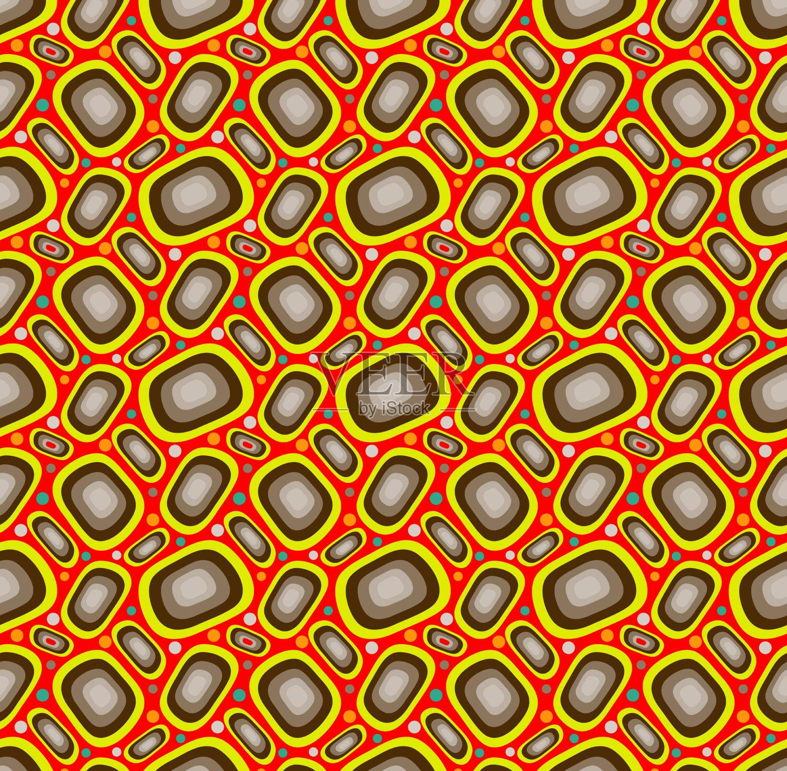 几何抽象无缝图案涂鸦插画图片素材