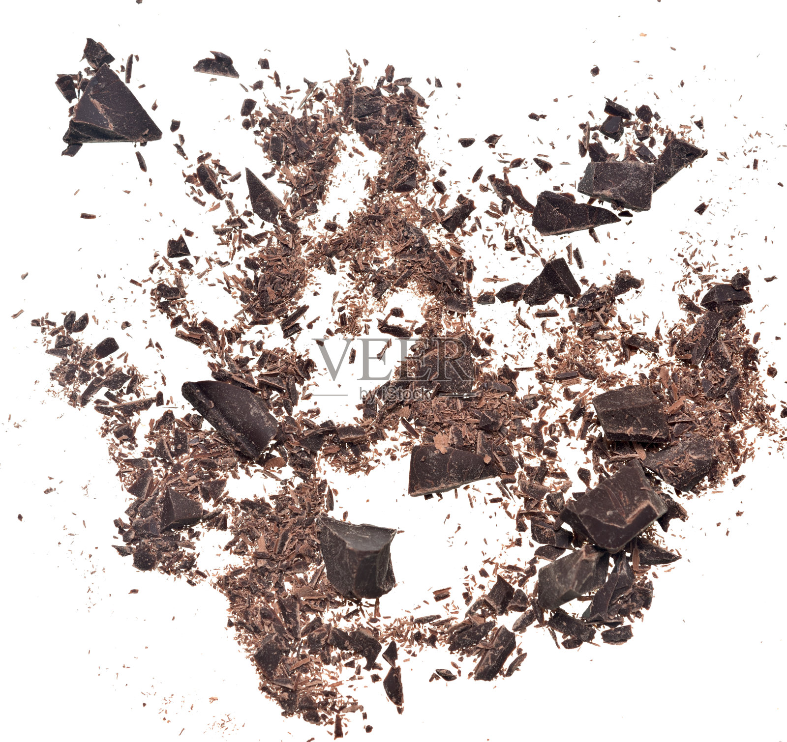 磨碎的巧克力照片摄影图片