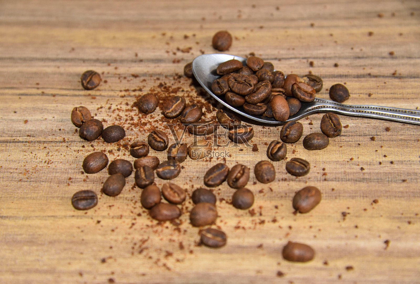 阿拉比卡咖啡豆照片摄影图片