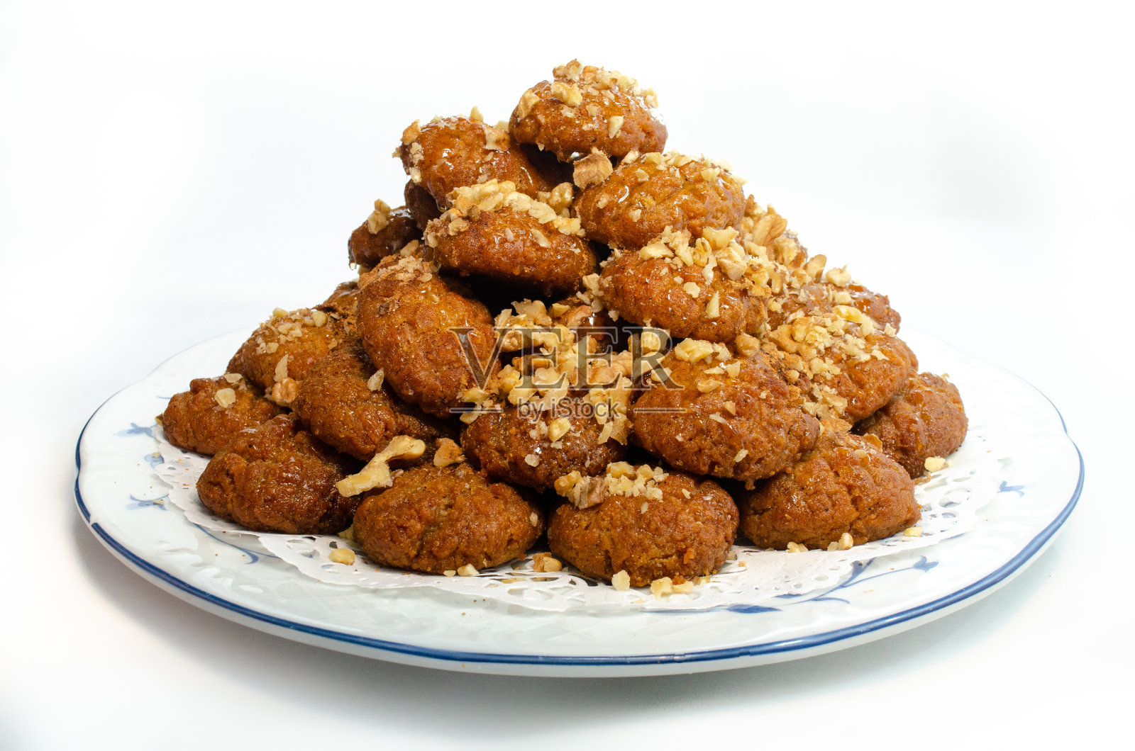 圣诞传统希腊甜食照片摄影图片