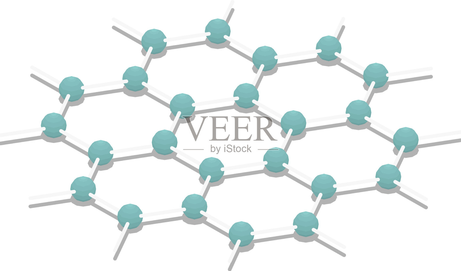 原子晶格等距组成设计元素图片