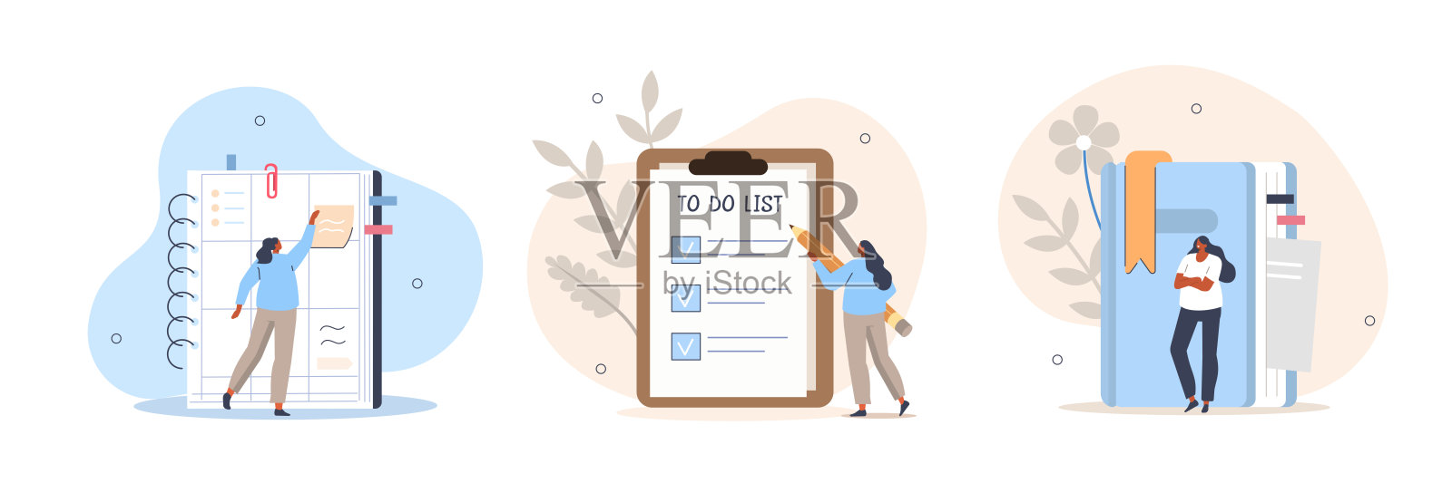 计划安排插画图片素材