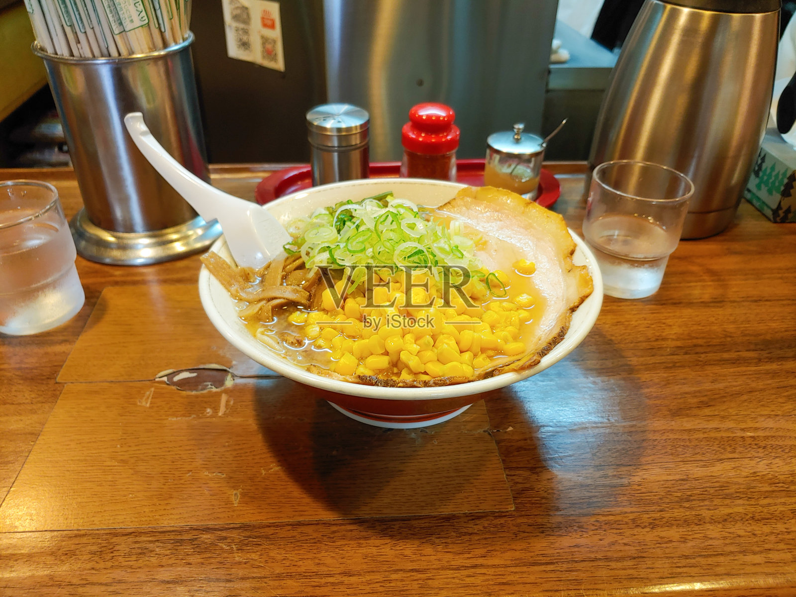 味噌拉面照片摄影图片