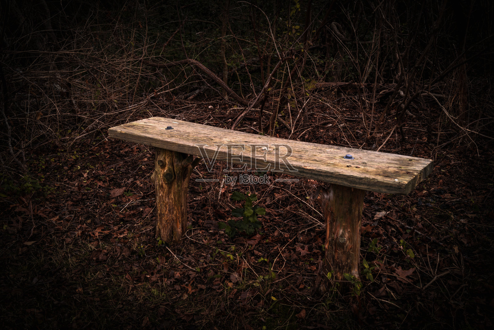 葡萄园院子里的手工木凳照片摄影图片