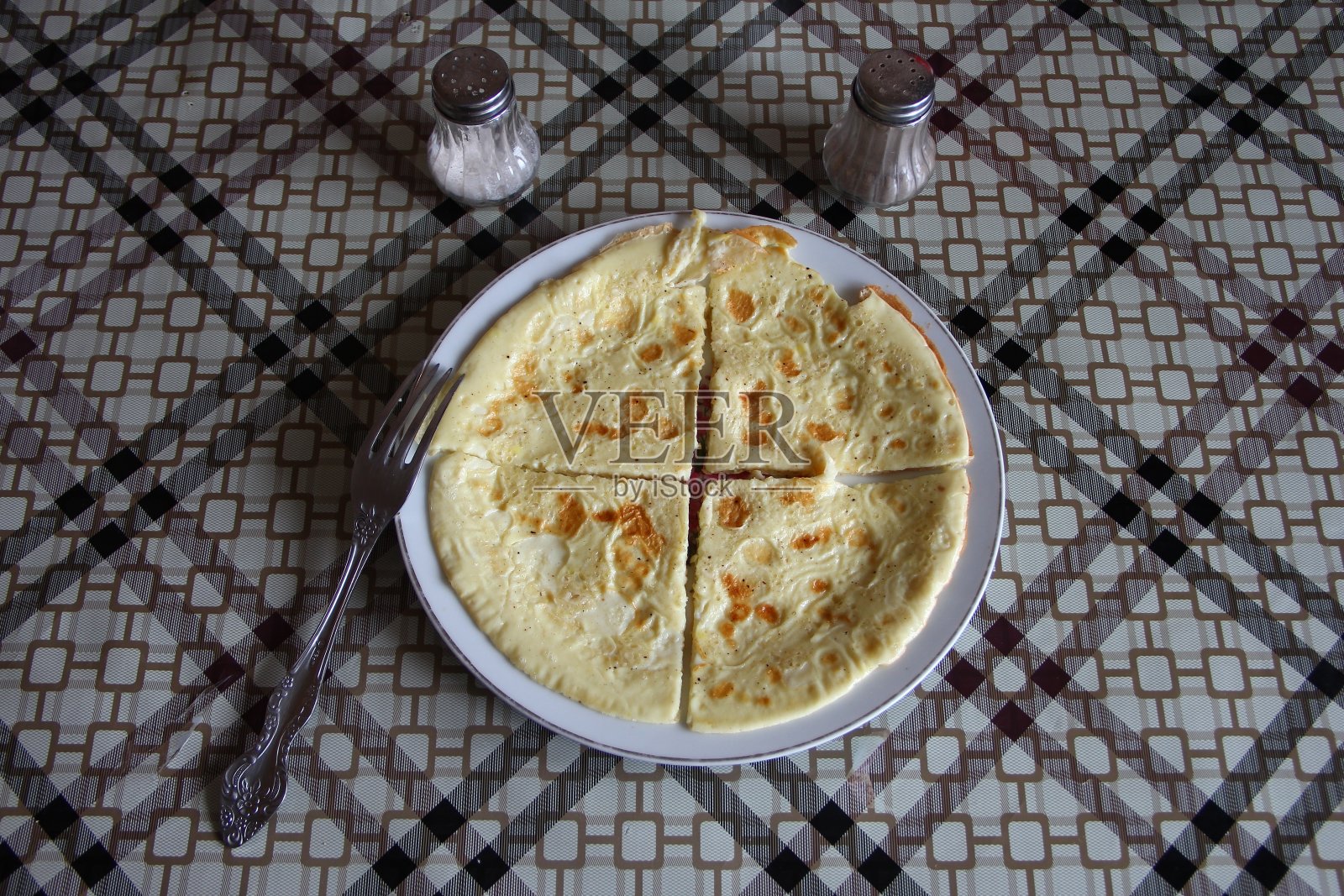 四份煎蛋卷照片摄影图片