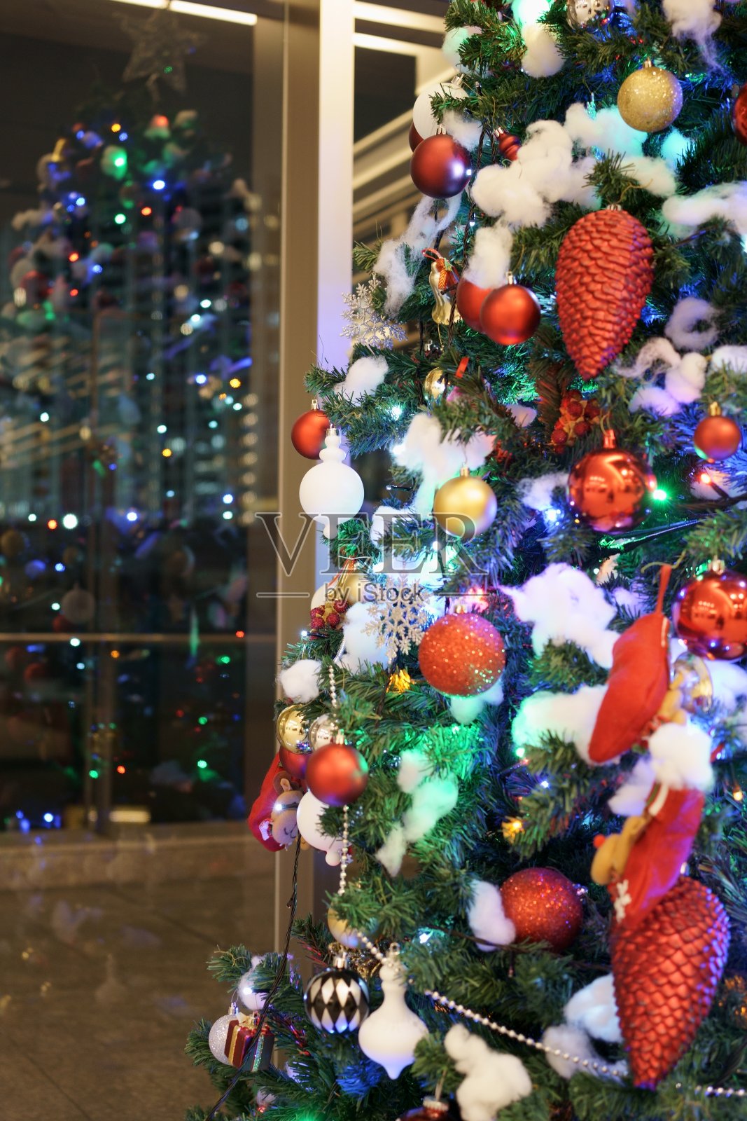 圣诞树照片摄影图片