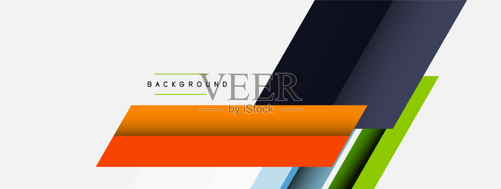 背景抽象重叠色插画图片素材