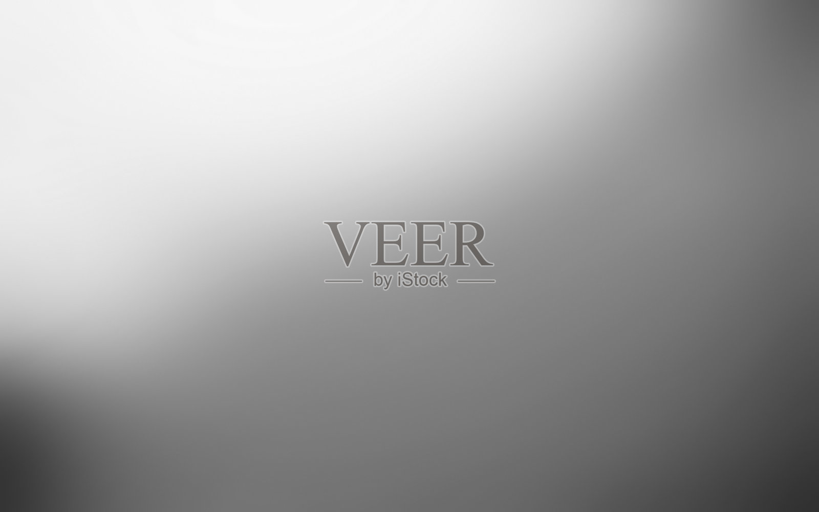 模糊银色梯度背景的豪华或魅力的概念。梯度银色的背景。铝与反思。摘要平滑彩色插图，社交媒体壁纸。照片摄影图片