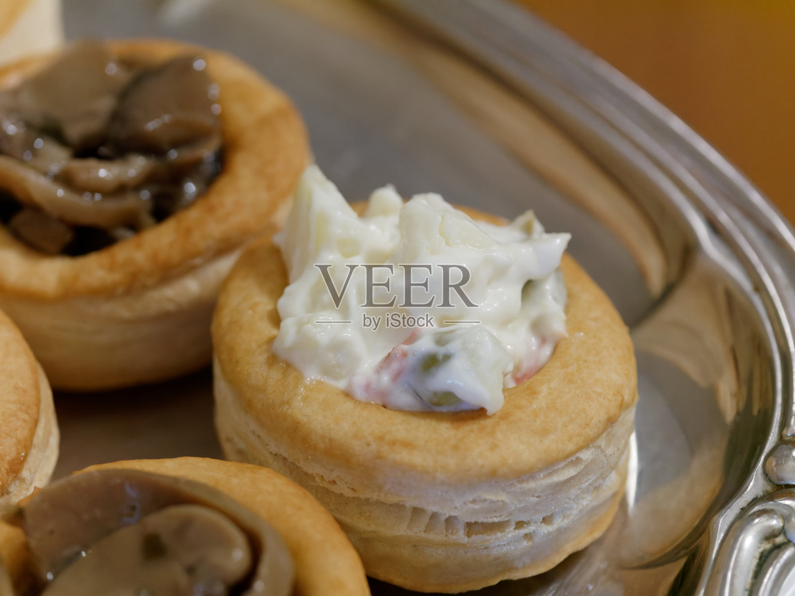 混合点心的细节照片摄影图片