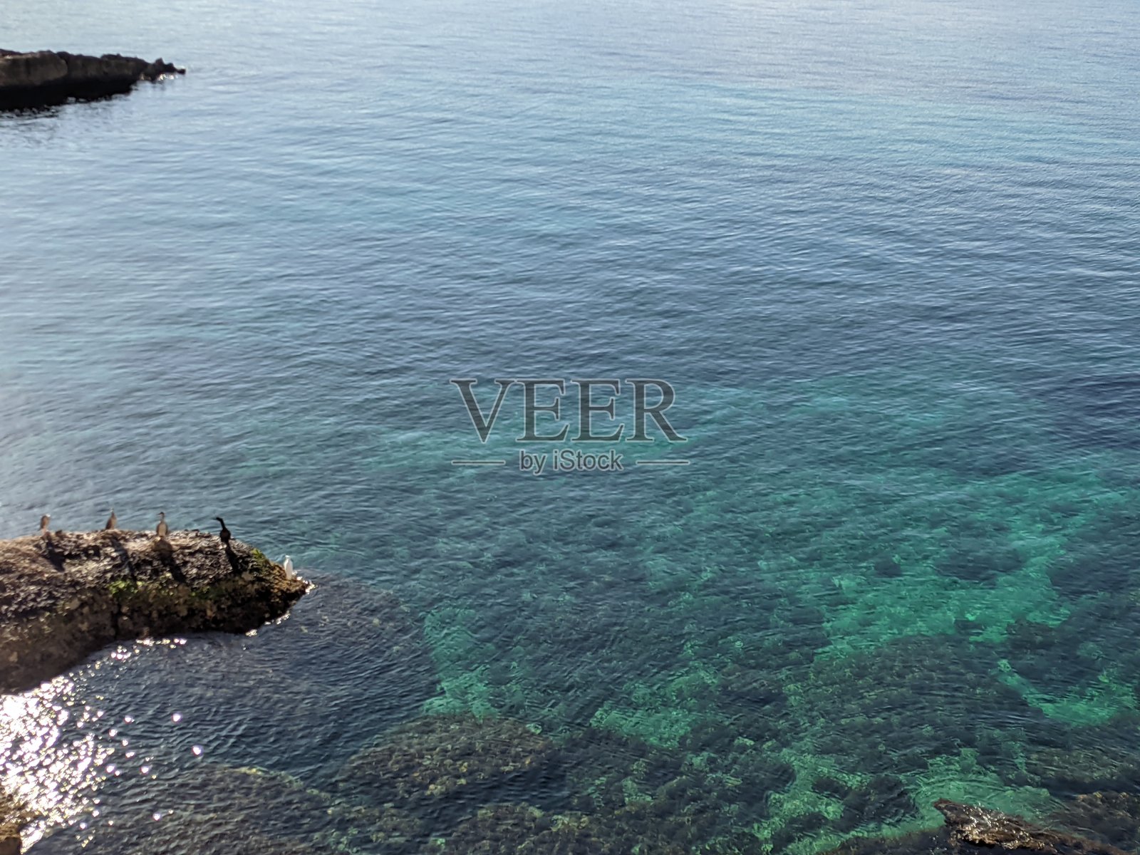 热带海岸上透明的海水。夏天宗教节日的概念照片摄影图片