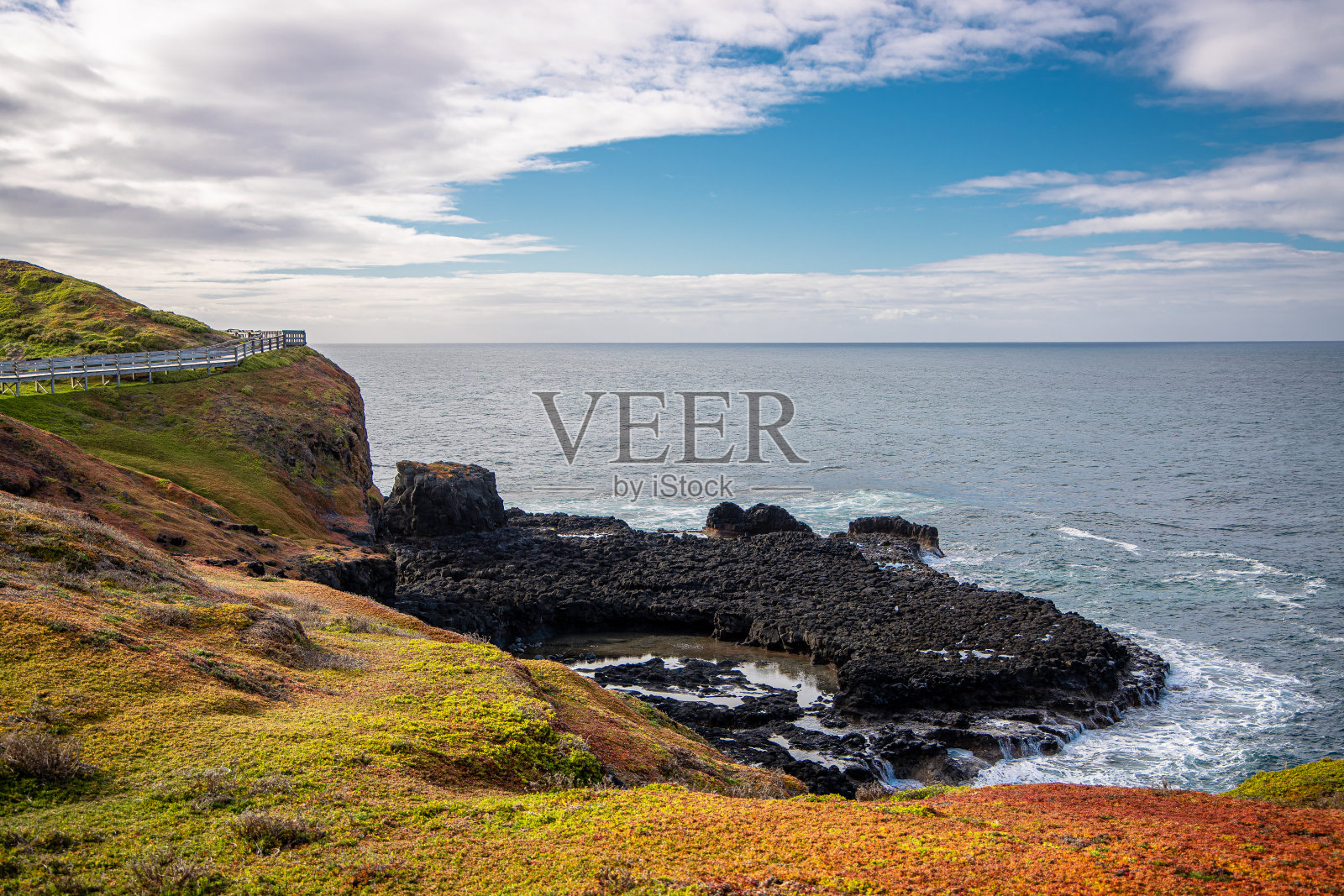 菲利普岛海岸线照片摄影图片
