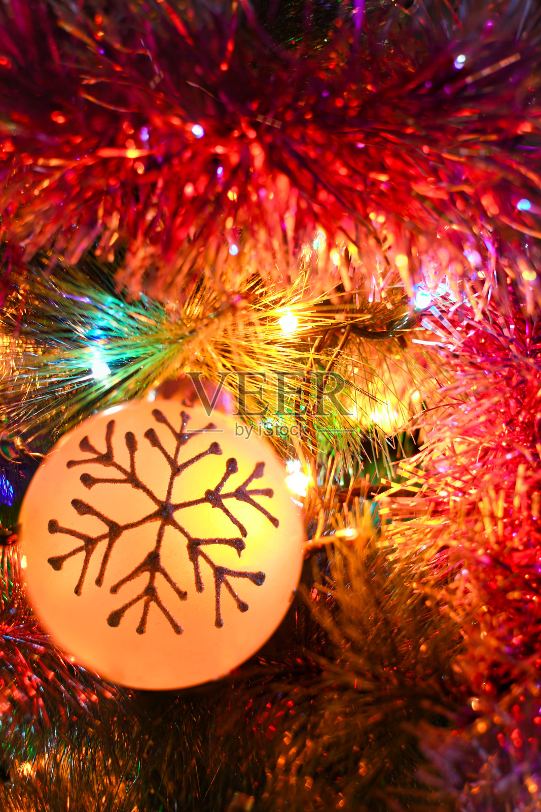 圣诞铃铛照片摄影图片