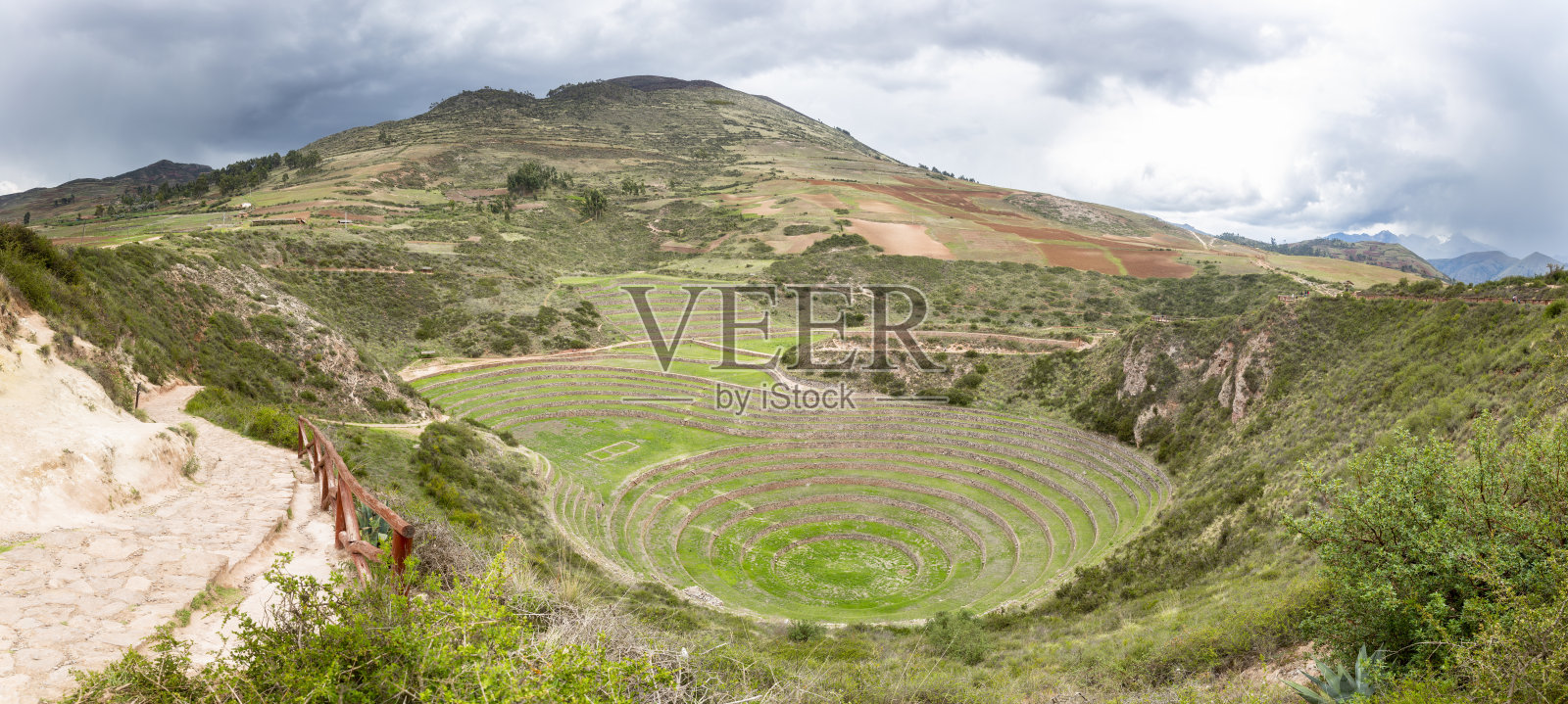 秘鲁库斯科的马里考古遗址。照片摄影图片